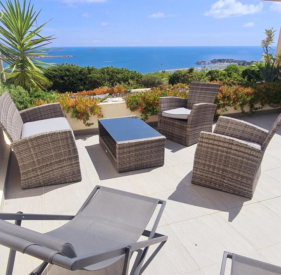 Vue Mer Imprenable Et Piscine Bandol Exterior foto