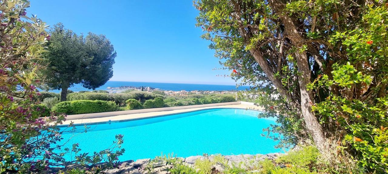 Vue Mer Imprenable Et Piscine Bandol Exterior foto