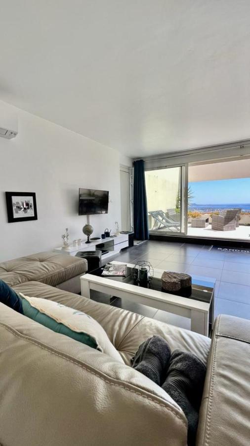 Vue Mer Imprenable Et Piscine Bandol Exterior foto